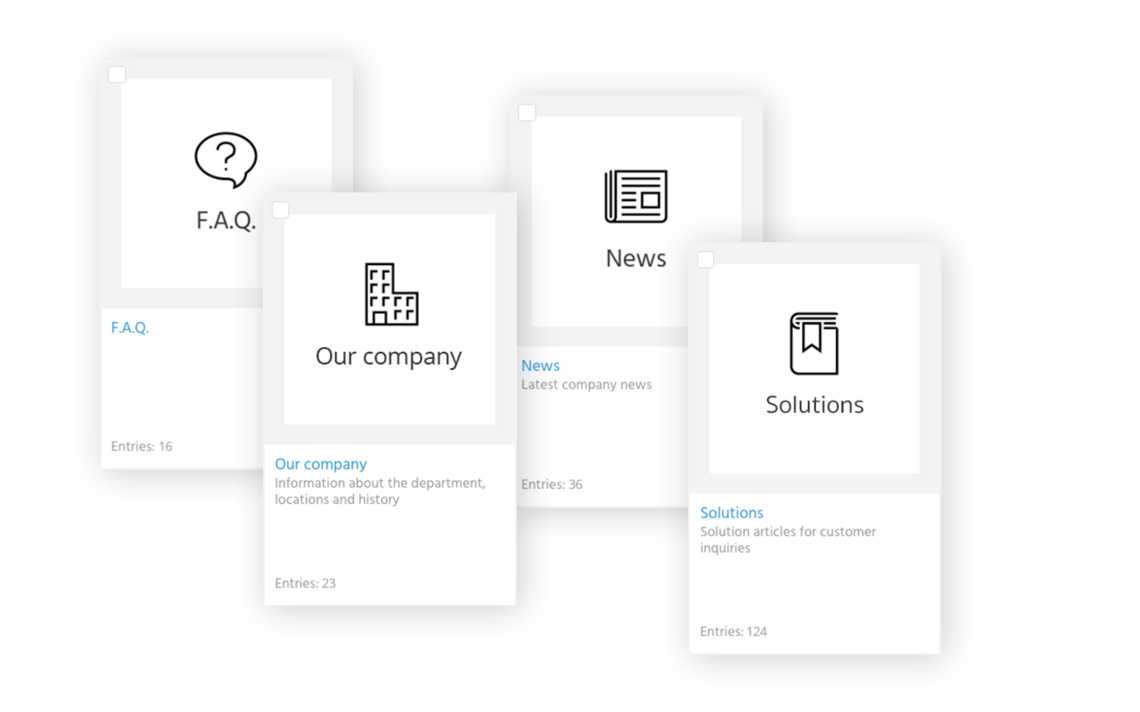Transparent knowledge management
