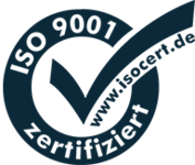 ISO 9001 zertifiziert ISO 9001 zertifiziert