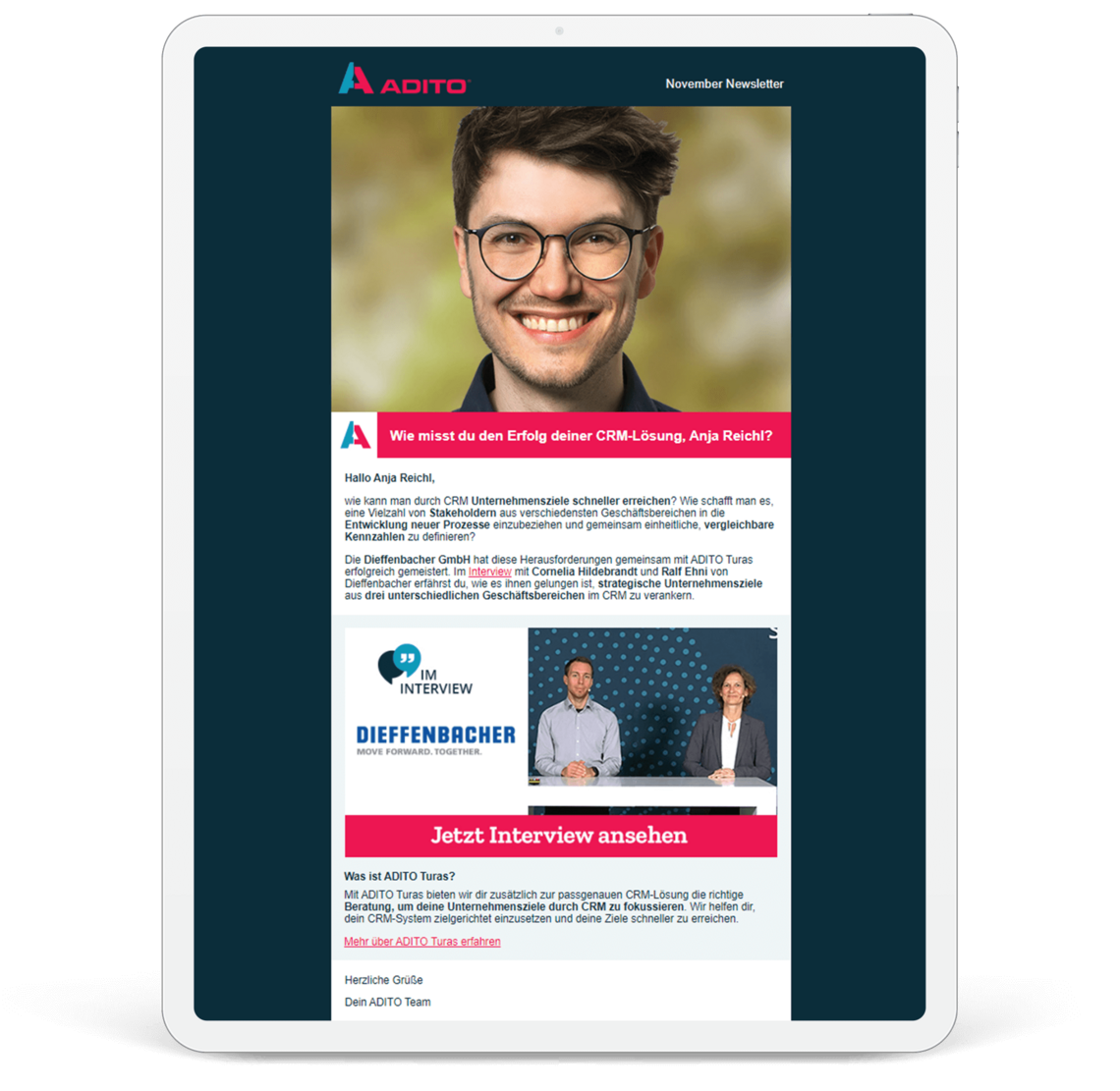 ADITO Newsletter Beispiel ADITO Newsletter Beispiel