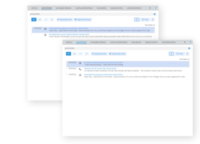 Kundenhistorie Wissensmanagement Kundenhistorie Wissensmanagement