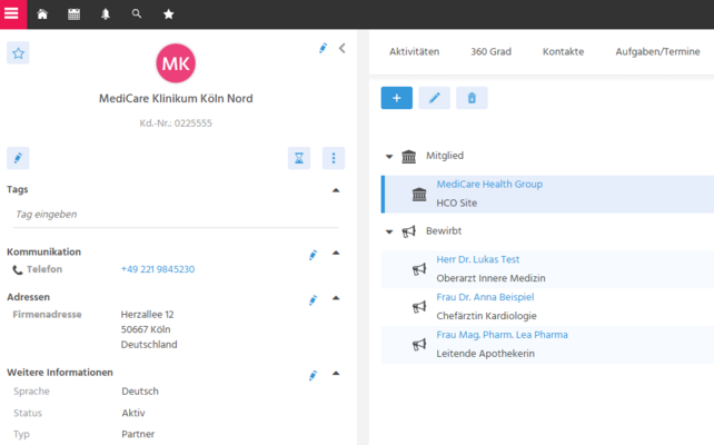 Pharma Healthcare-Organisation