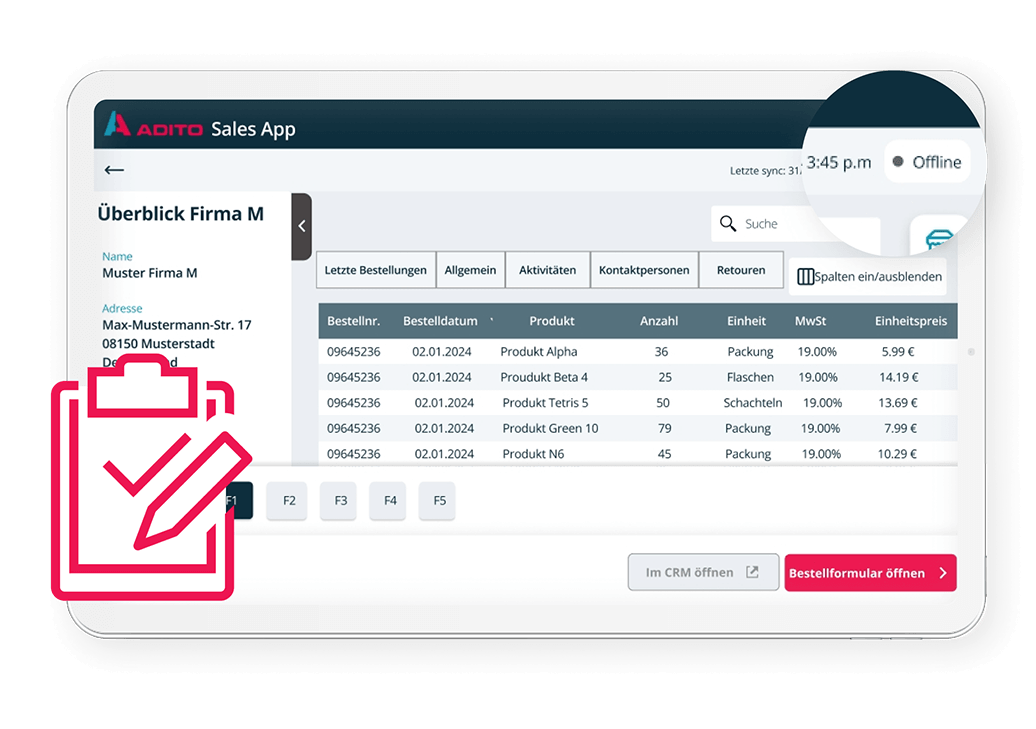 Offline Sales App