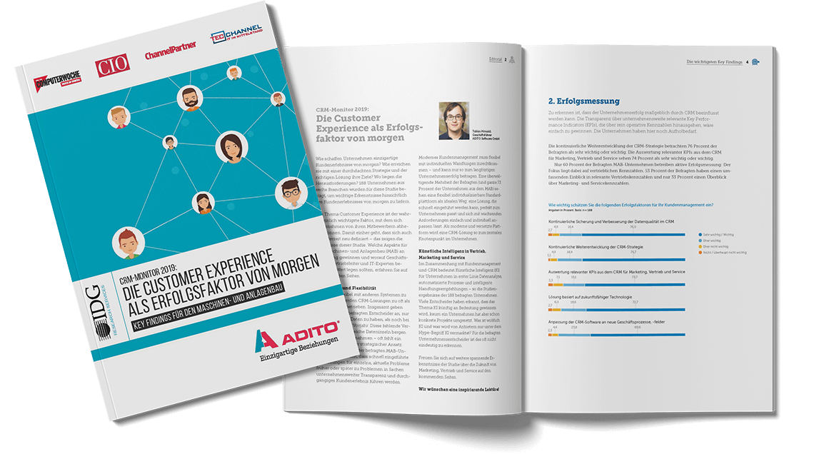 CRM-Studie 2019: Maschinen- und Anlagenbau CRM-Studie 2019: Maschinen- und Anlagenbau