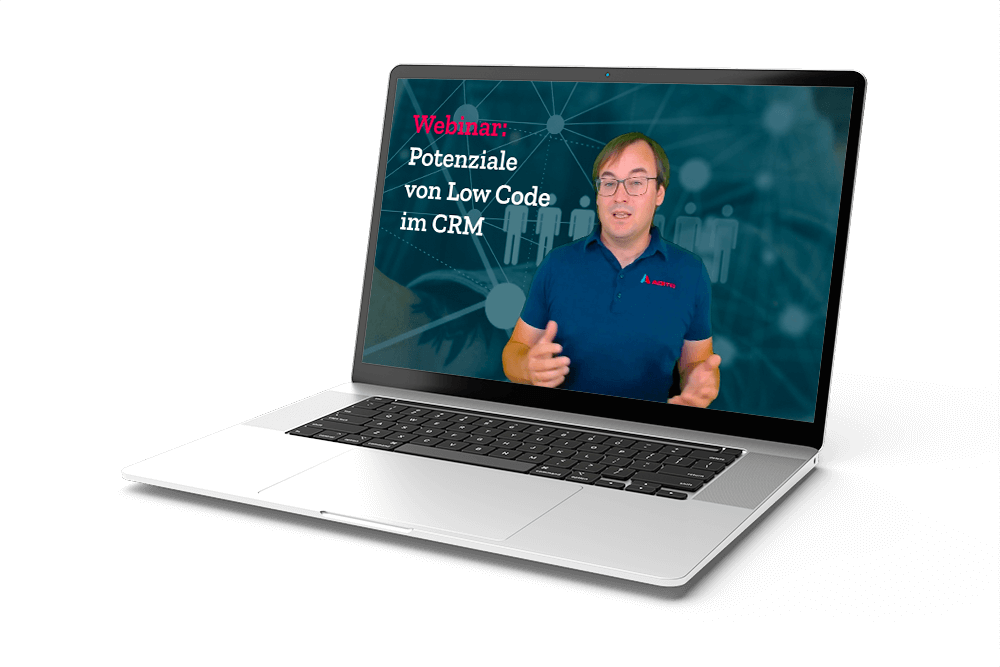 Webinar Low Code im CRM Webinar Low Code im CRM