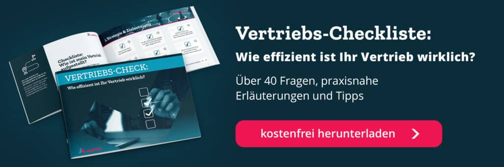 Checkliste Vertrieb
