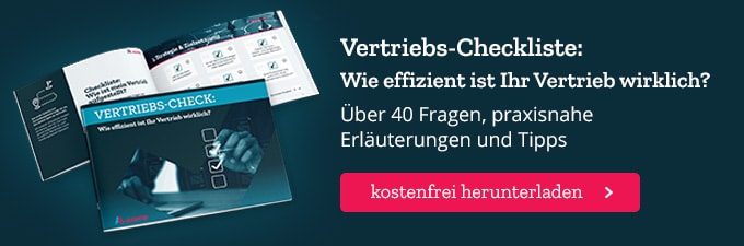 Checkliste Vertrieb
