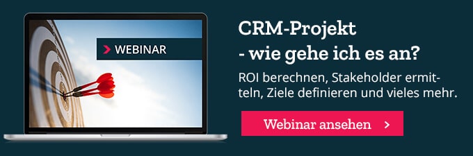 Webinar CRM-Einführung