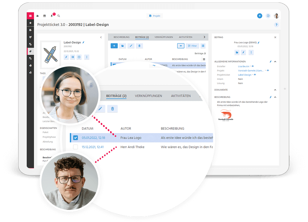 Wissensmanagement mit Collboration Features